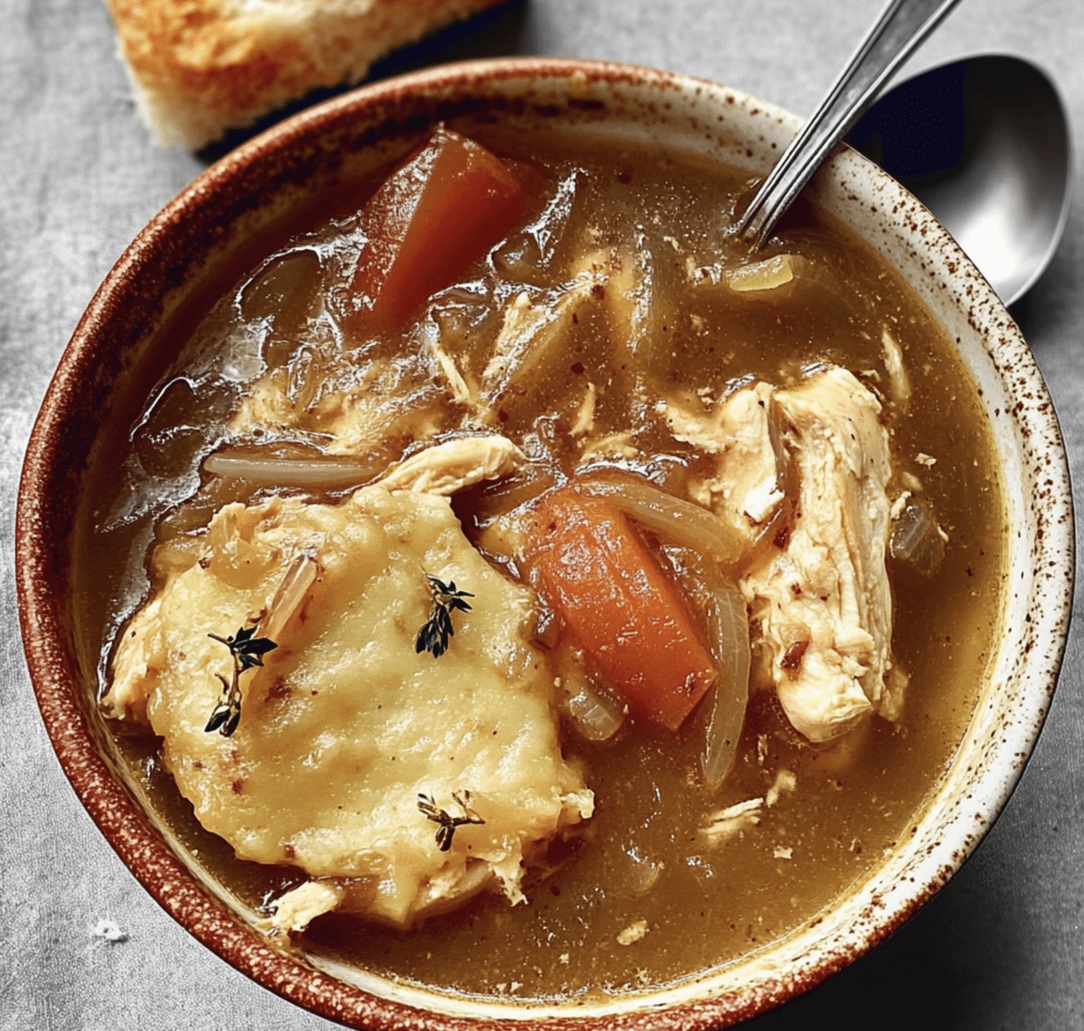 French Onion Chicken Soup Recipe