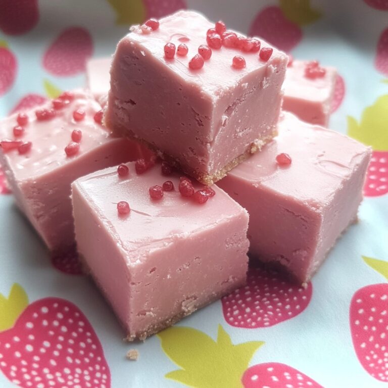 Strawberry Fudge Recipe