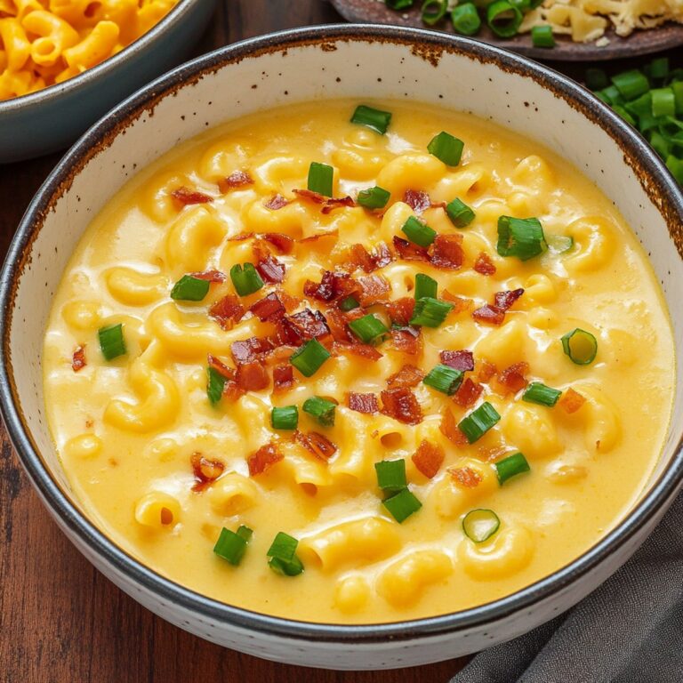 Creamy Mac And Cheese Soup Recipe