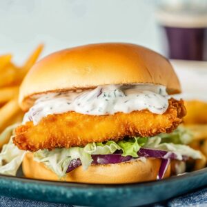 Golden Fish Sandwich Recipe