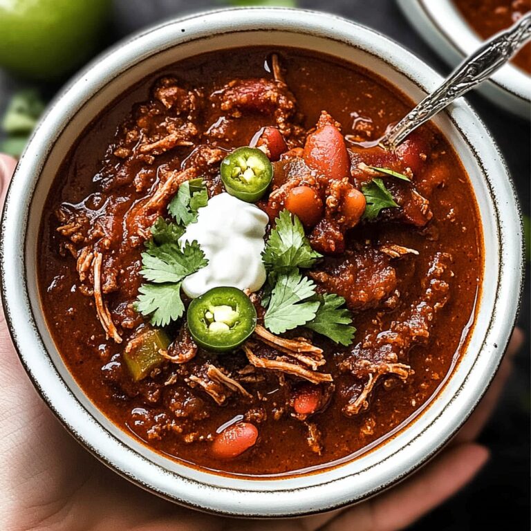 Hearty Smoked Pulled Pork Chili Recipe
