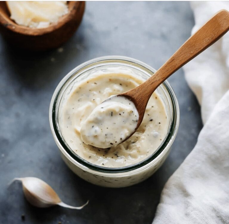 Velvety Garlic Parmesan Sauce Recipe