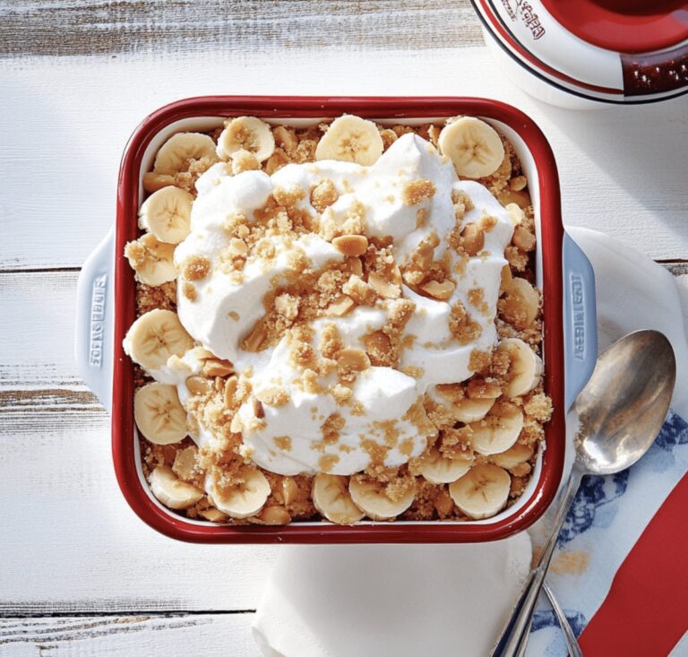 Salty Peanut Banana Pudding Recipe