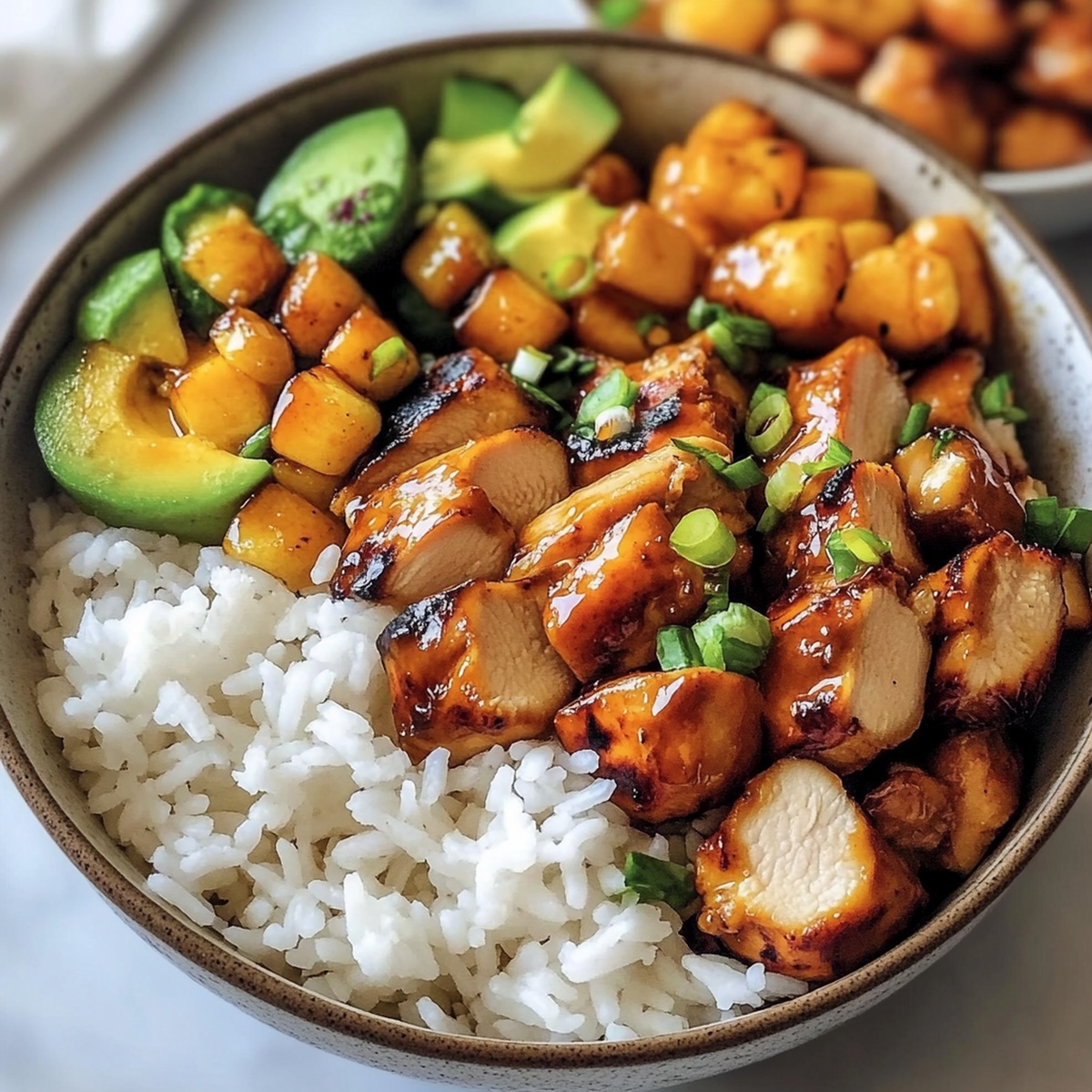 Hot Honey Chicken Bowls Recipe