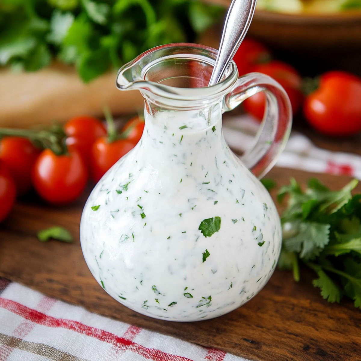 Zesty Cilantro Lime Ranch Dressing Recipe