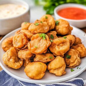 Crispy Fried Mushrooms Recipe