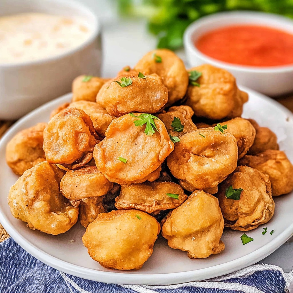 Crispy Fried Mushrooms Recipe