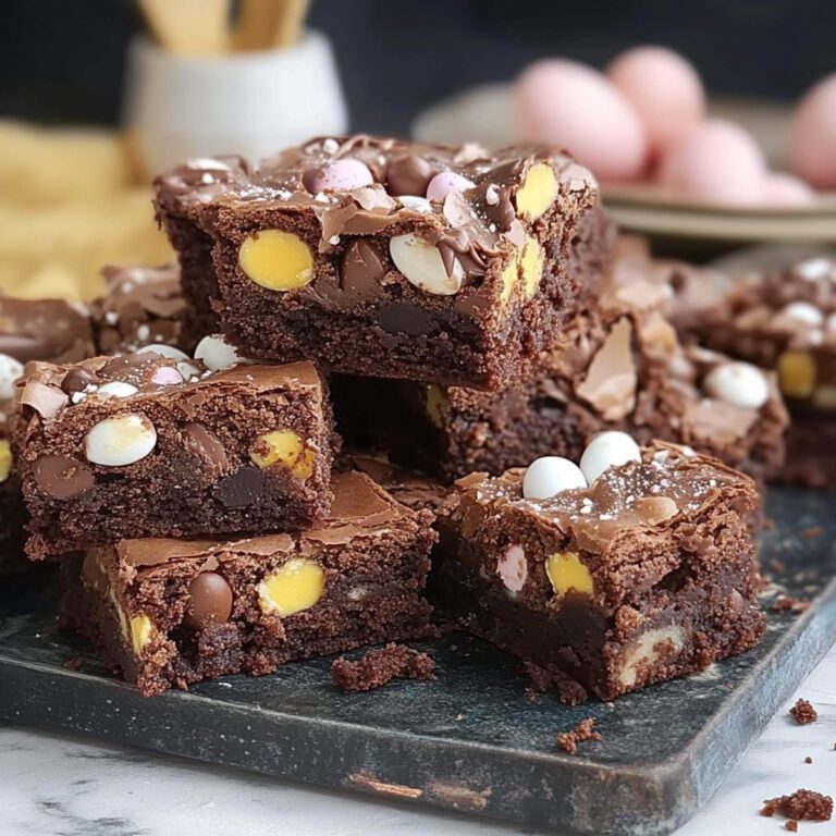 Gooey Mini Egg Brownies Recipe