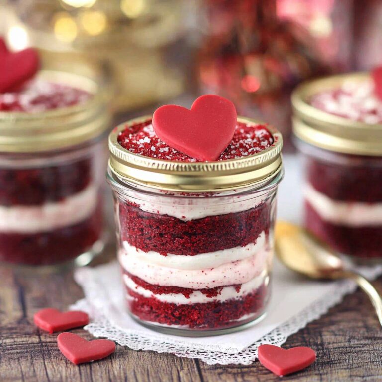 Red Velvet Cake In A Jar Recipe