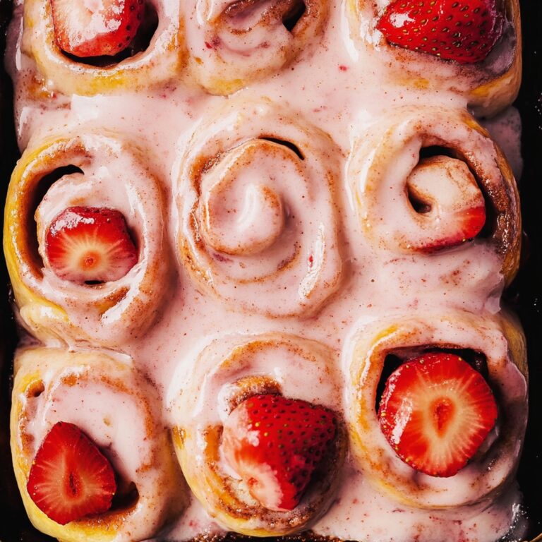 Strawberry Cinnamon Rolls Recipe