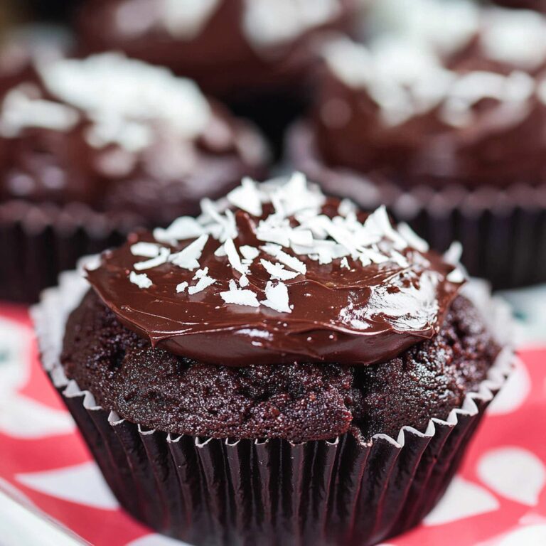 Moist Chocolate Zucchini Cupcakes Recipe