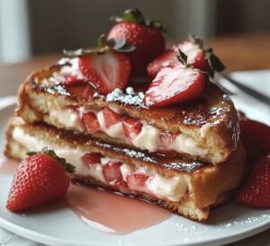 Strawberry Cheesecake French Toast Recipe