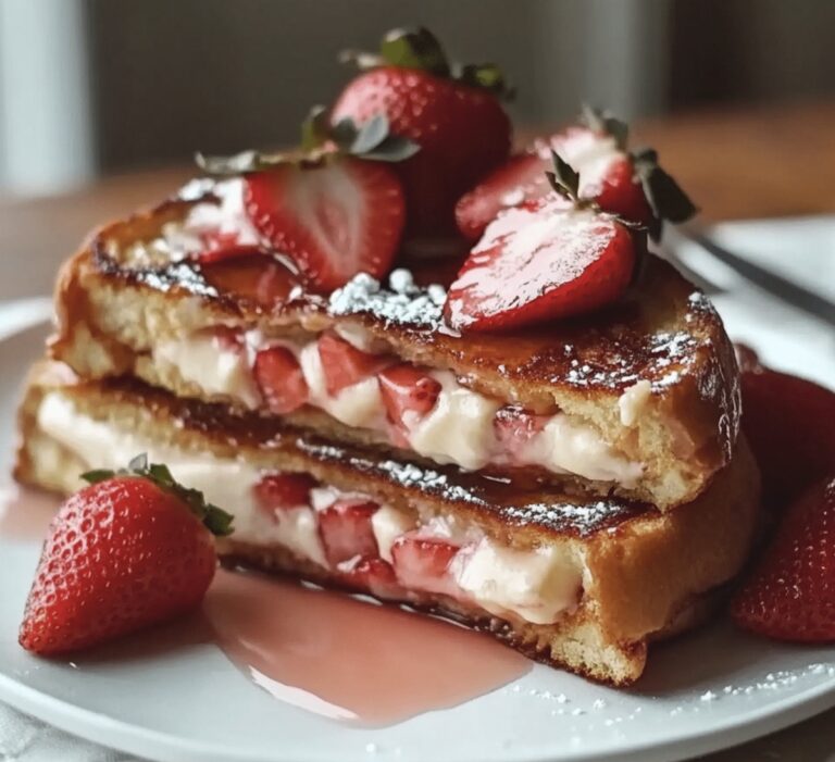 Strawberry Cheesecake French Toast Recipe
