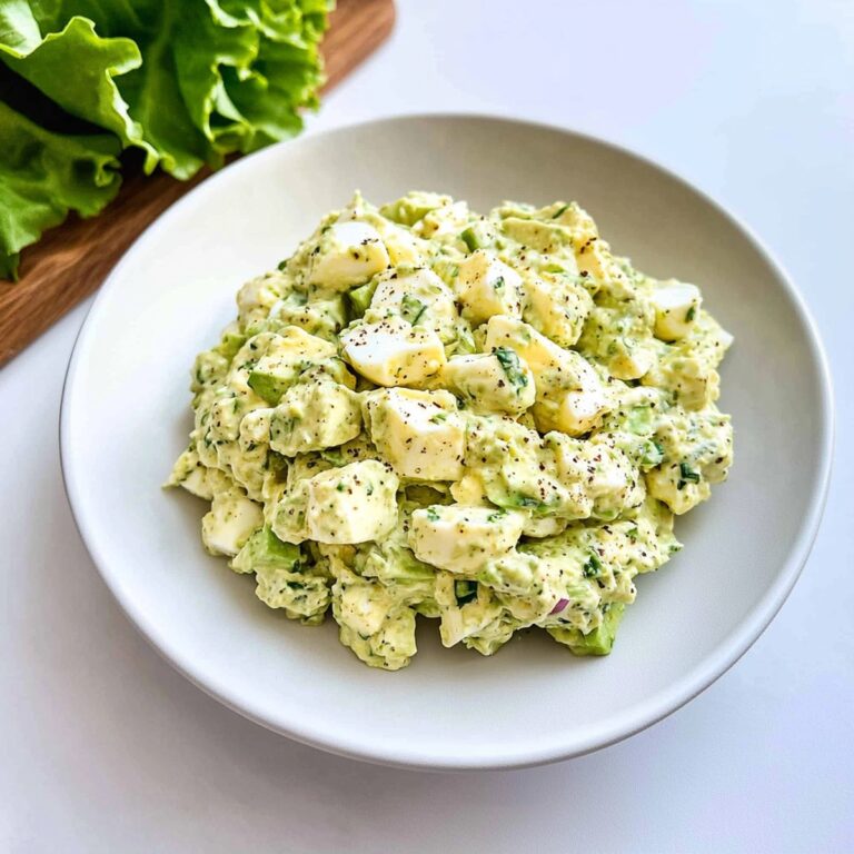 Keto Avocado Egg Salad Recipe