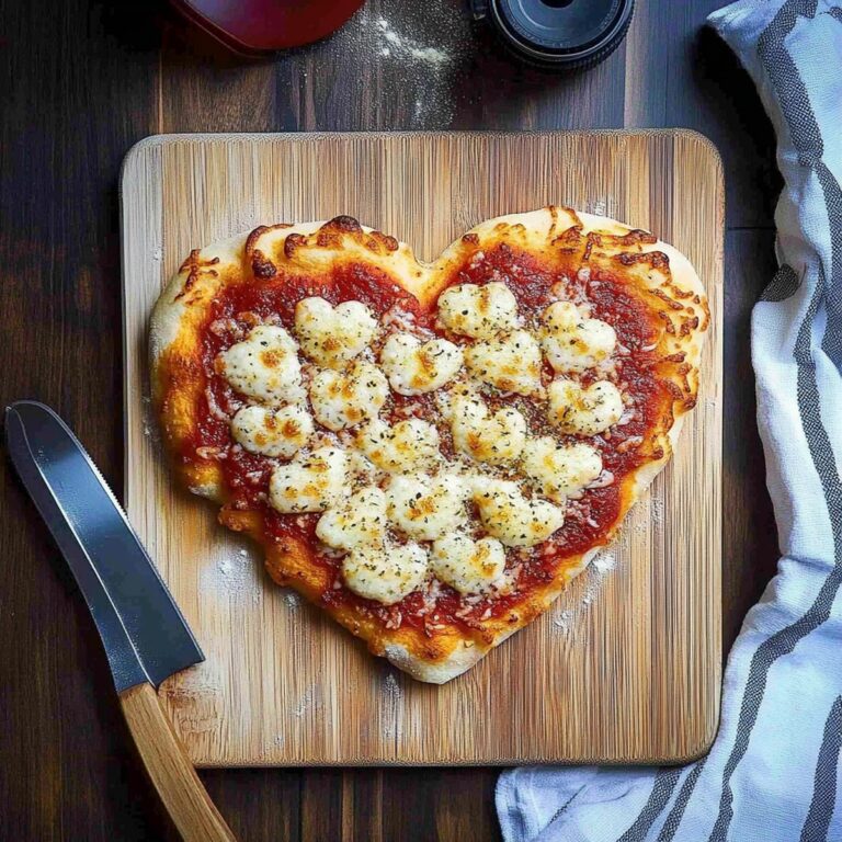 Heart-Shaped Pizza Recipe