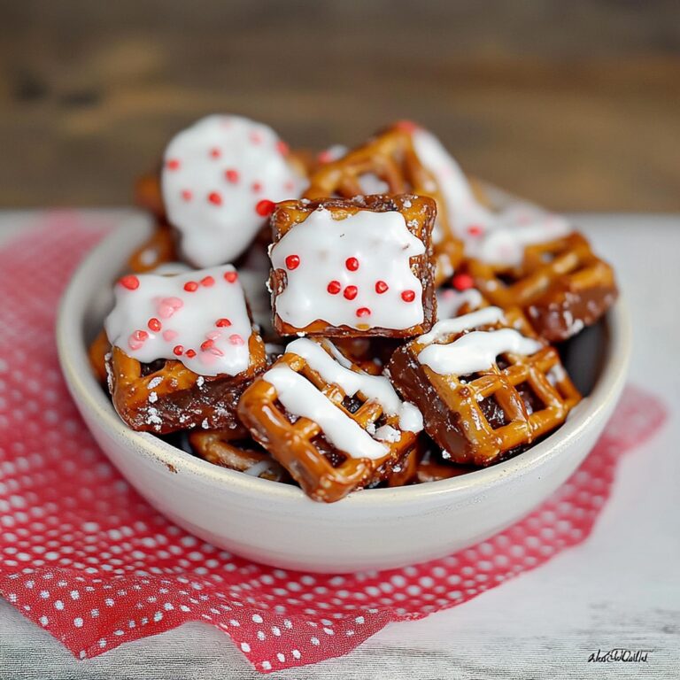 Crispy Candy Bar Pretzel Bites Recipe