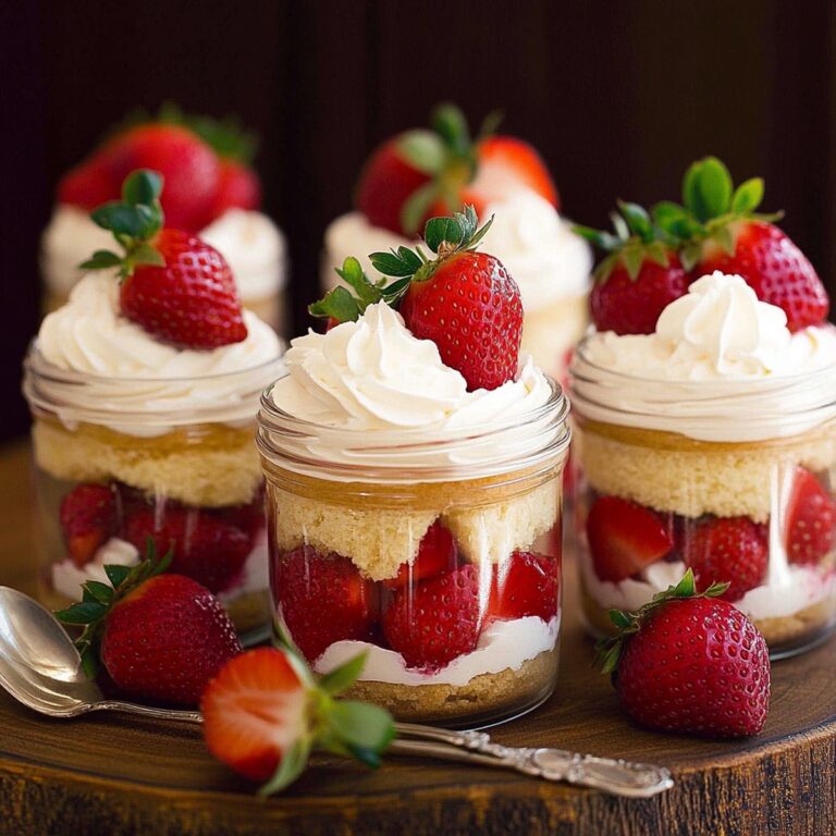 Strawberry Shortcake Trifles Recipe