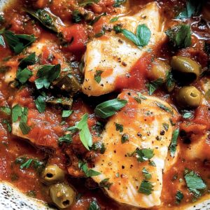 Fish Puttanesca Recipe