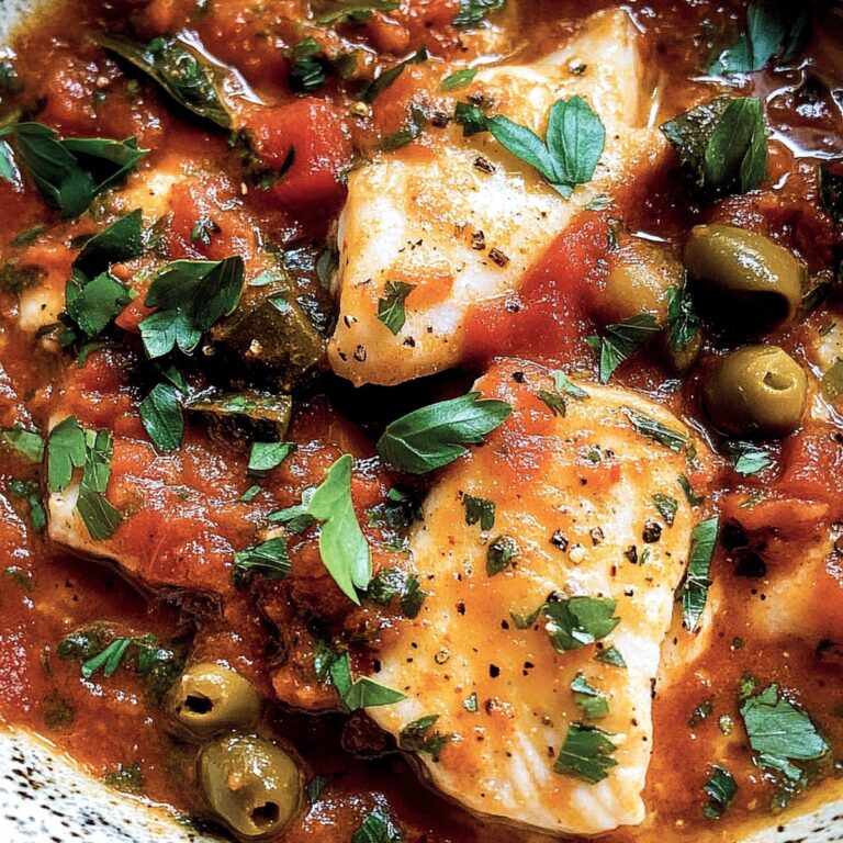 Fish Puttanesca Recipe