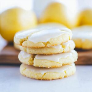 Glazed Lemon Cookies Recipe