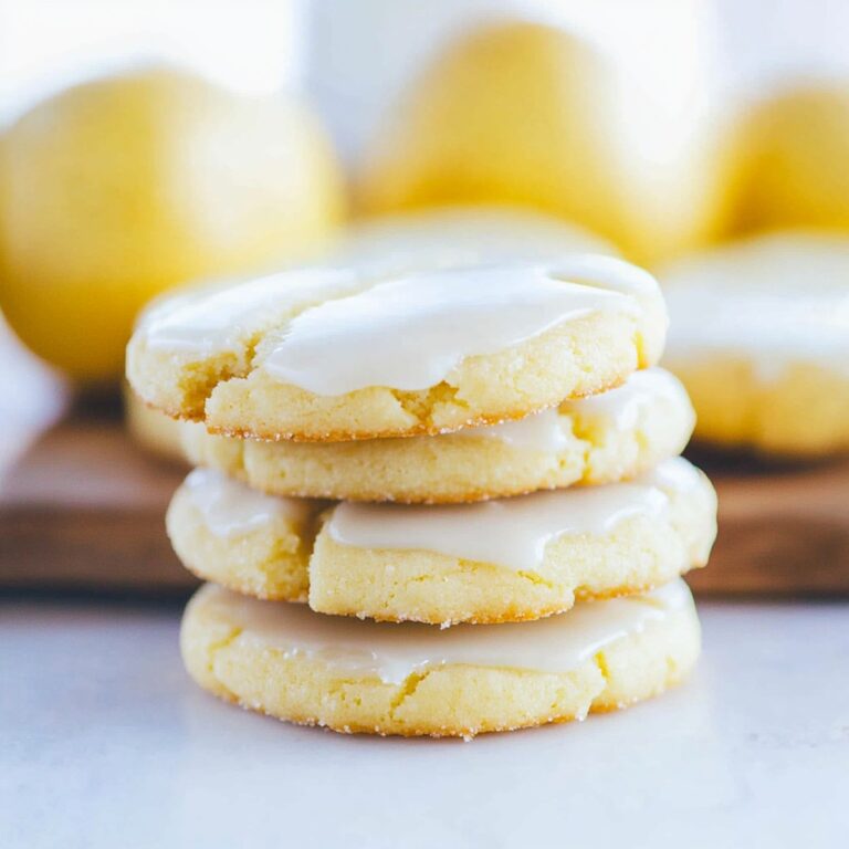 Glazed Lemon Cookies Recipe