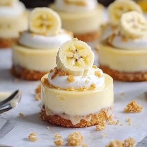 Mini Banana Pudding Cheesecakes Recipe