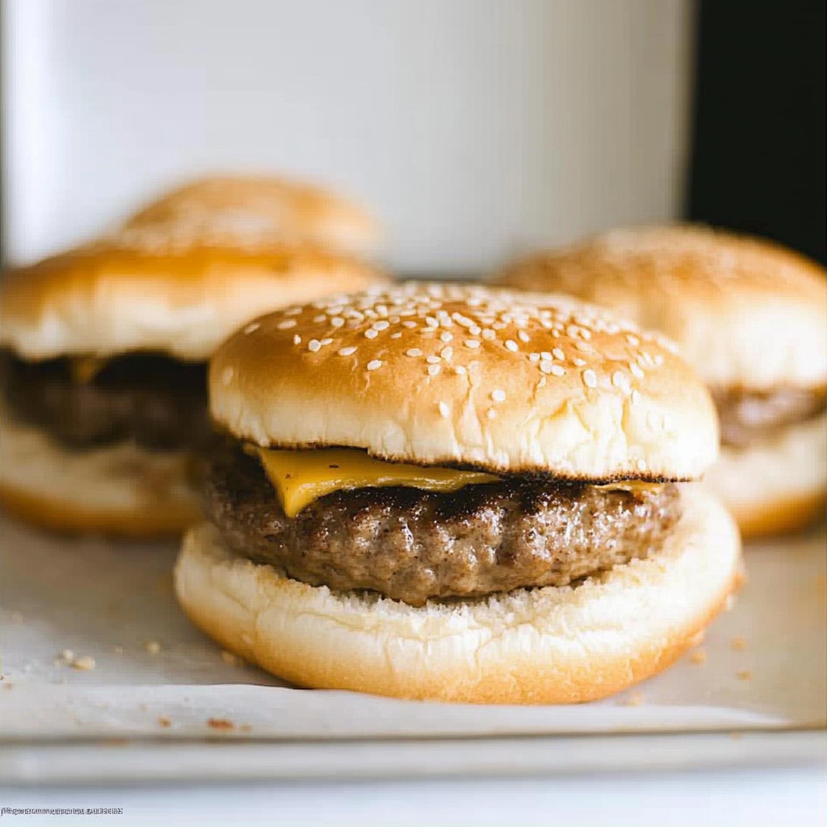 Burgers In The Oven Recipe