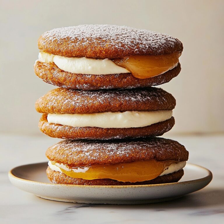 Rustic Apple Cider Whoopie Pie Cookies Recipe