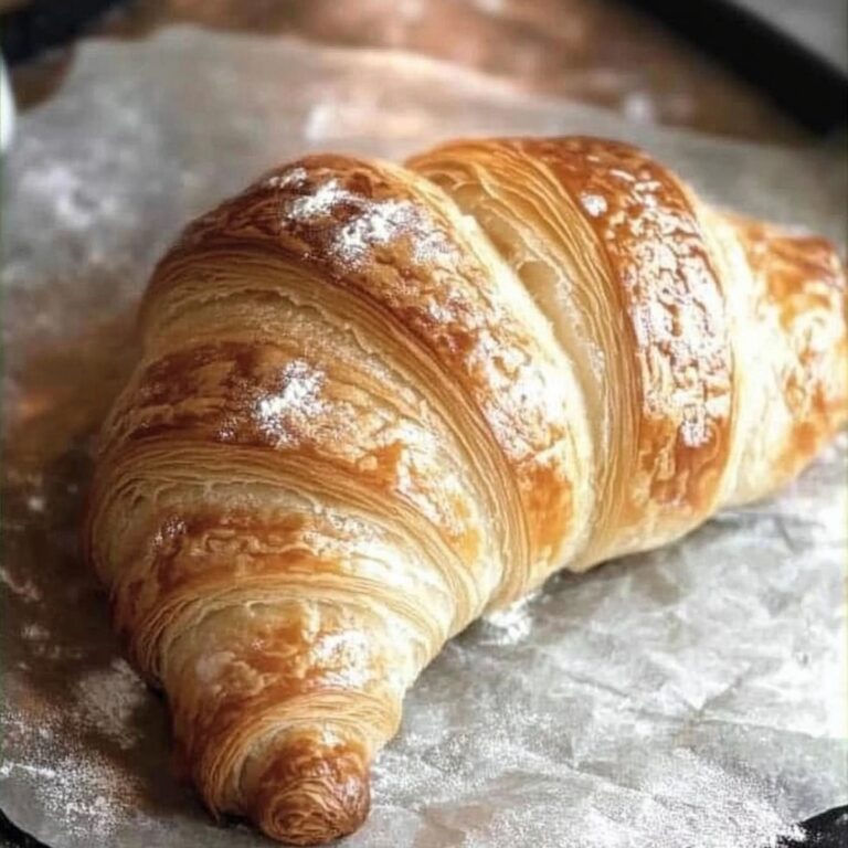 Homemade Flaky Croissants Recipe