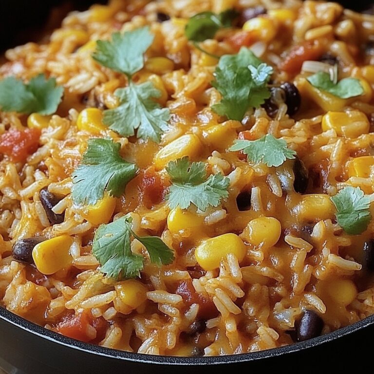 One Pot Mexican Rice Casserole Recipe
