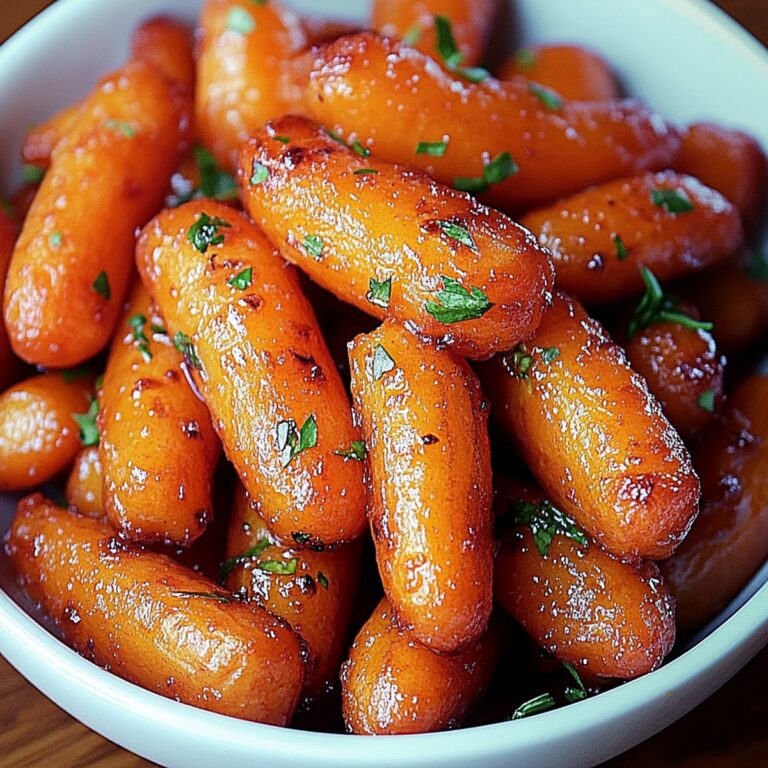 Caramelized Honey Roasted Baby Carrots Recipe