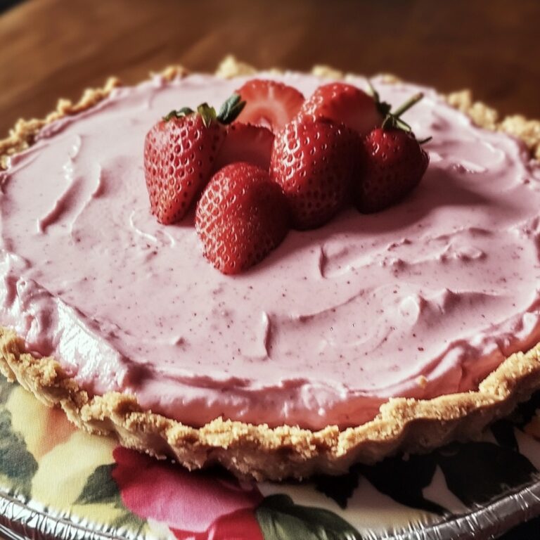 Strawberry Icebox Pie Recipe