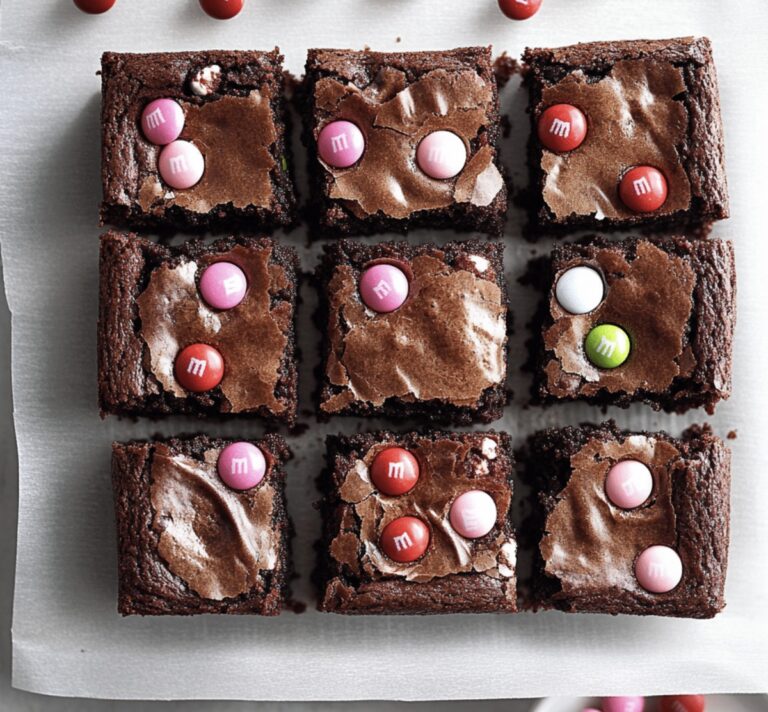 M&Ms Brownies Recipe