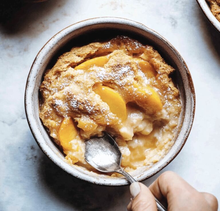 Rustic Peach Cobbler Recipe