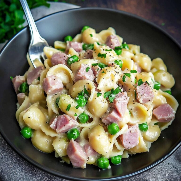 Ham And Pea Pasta Recipe