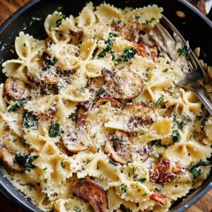 One-Pot Garlic Parmesan Pasta Recipe