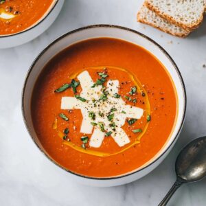 Velvety Homemade Tomato Soup Recipe