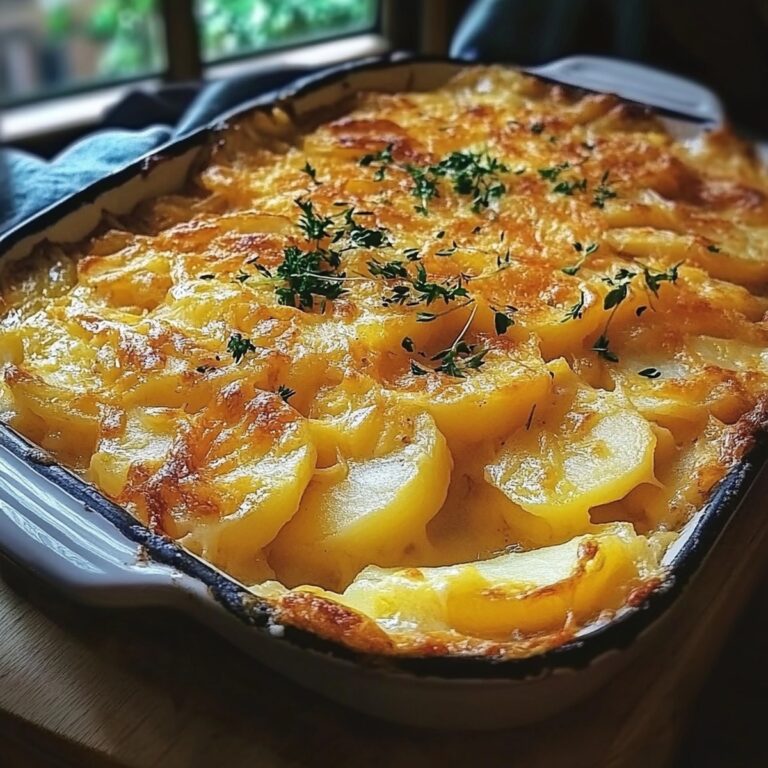 Crispy Golden Scalloped Potatoes Recipe