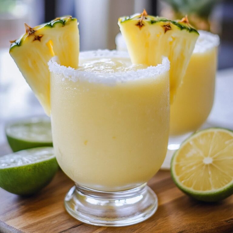 Tropical Pineapple Margaritas Recipe