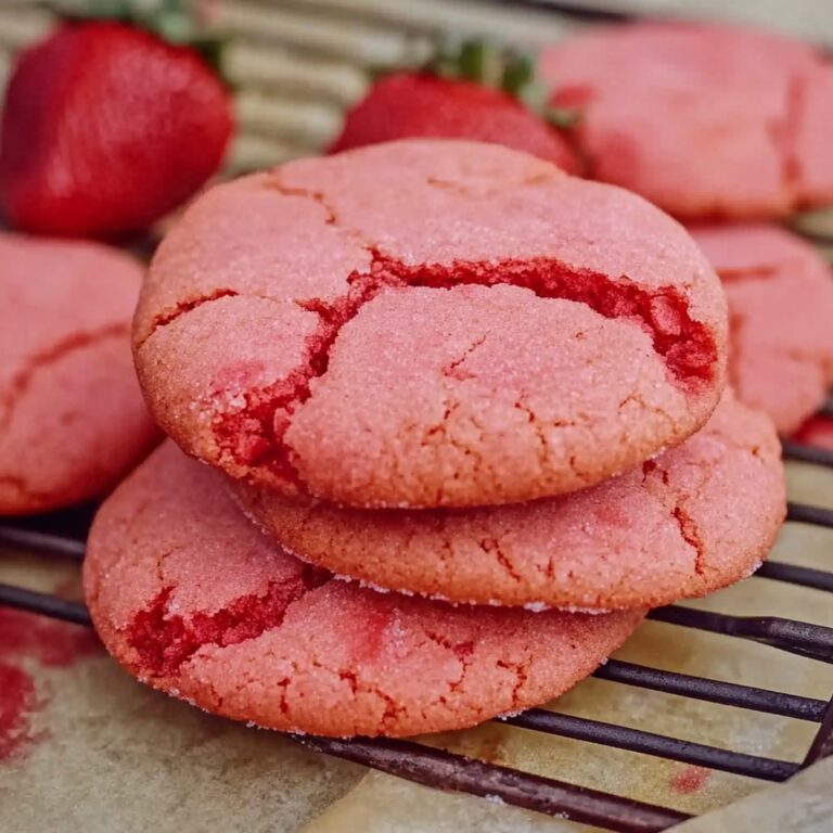 Strawberry Sugar Cookies Recipe