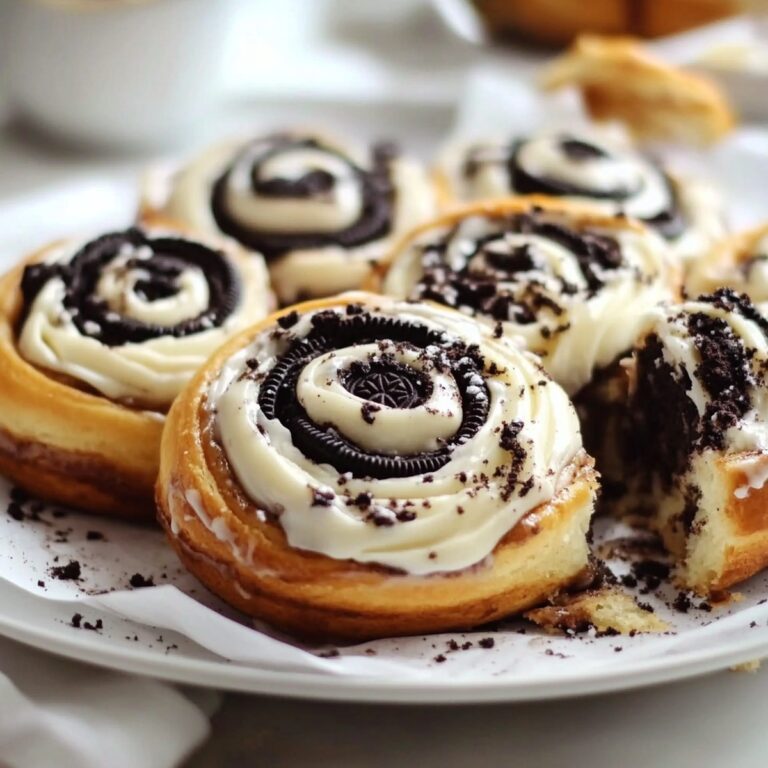 Oreo-Stuffed Cinnamon Rolls Recipe