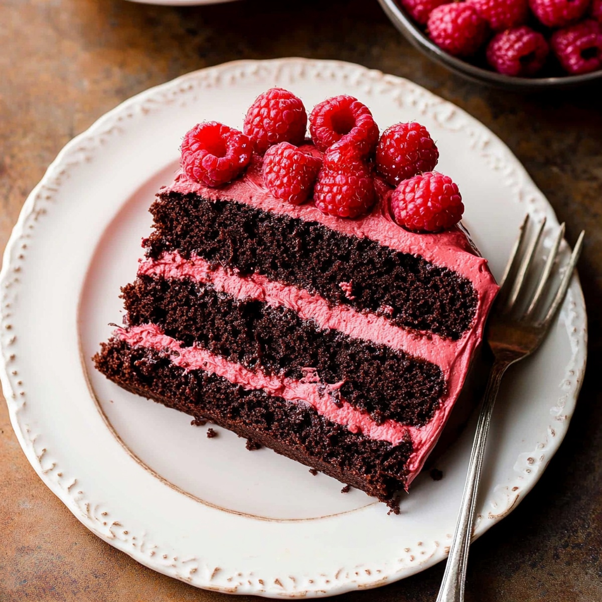Luscious Chocolate Raspberry Cake Recipe