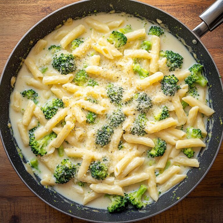 Creamy Broccoli And Cheese Pasta Recipe