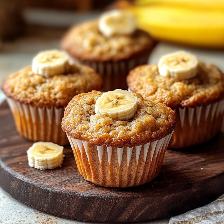 Fluffy Banana Muffins Recipe
