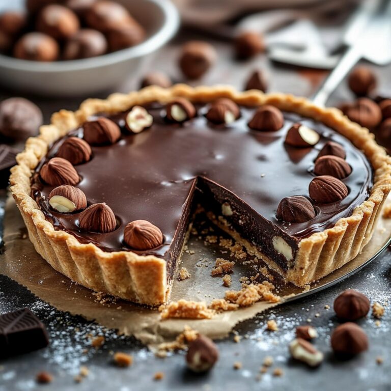 Hazelnut Chocolate Tart Recipe
