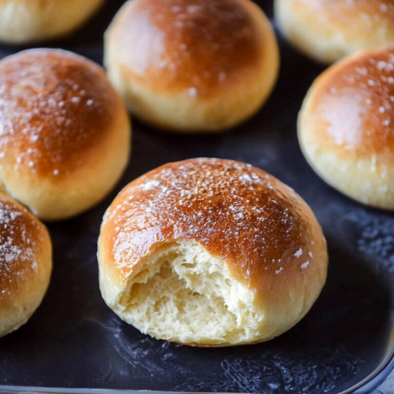 Fluffy Cottage Cheese Buns Recipe