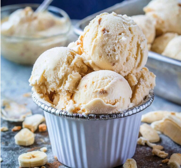 Creamy Banana Ice Cream Recipe