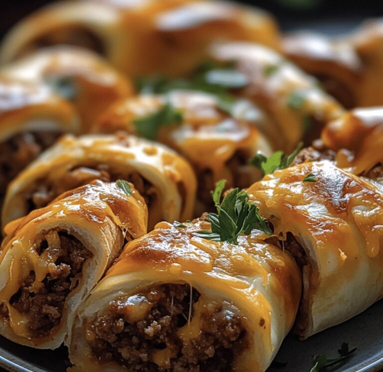 Crispy Cheesy Beefy Rolls-Up Recipe