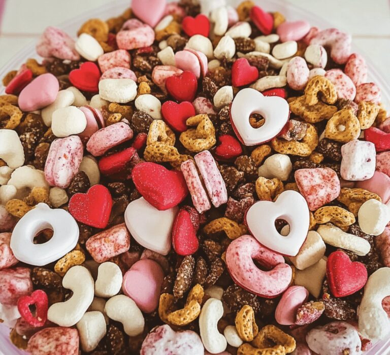 Cupid Crunch Valentines Day Trail Mix Recipe