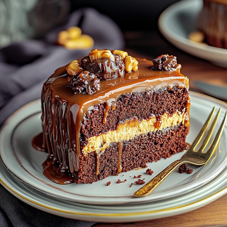 Turtle Caramel Cake Recipe